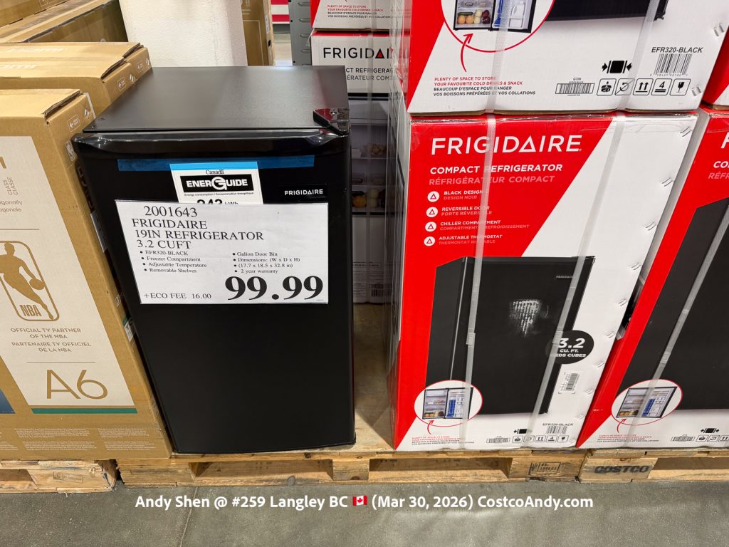 FRIGIDAIRE 19IN REFRIGERATOR 3.2 CUFT