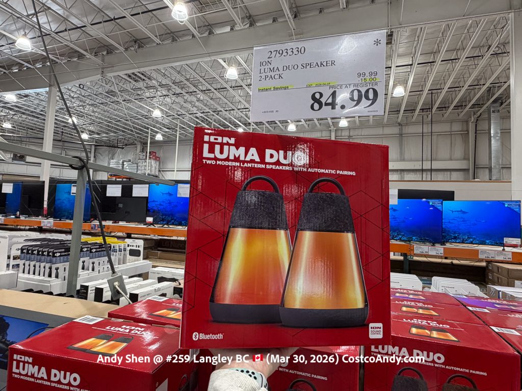 ION LUMA DUO SPEAKER 2-PACK