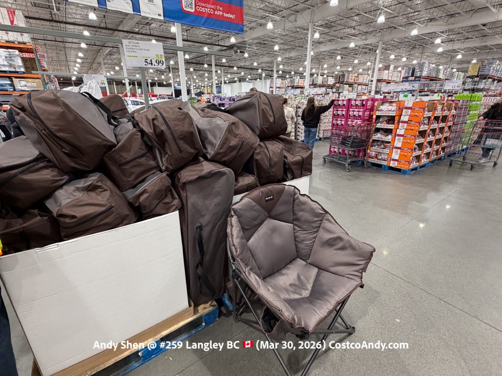 MAC SPORTS PADDED CLUB CHAIR FOLDING