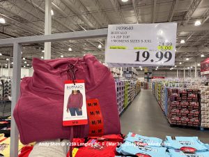 BUFFALO 1/4 ZIP TOP +WOMENS SIZES S-XXL