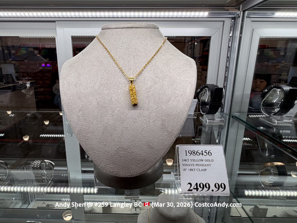 24KT YELLOW GOLD NANAVE PENDANT 18” 18KT CLASP