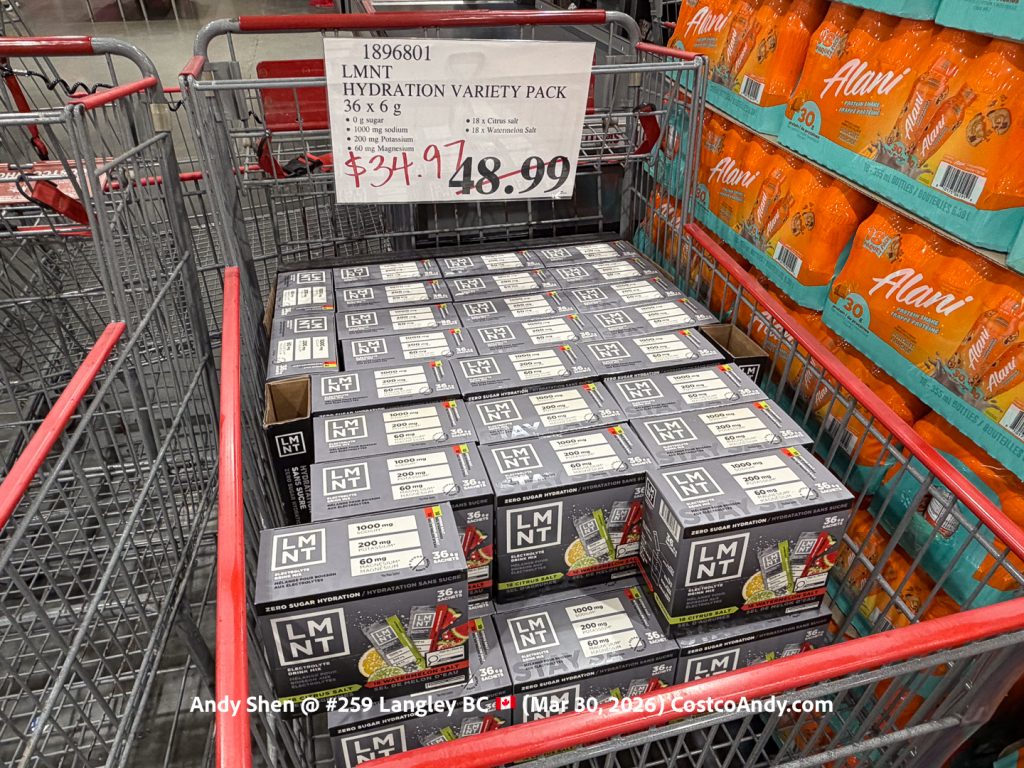 LMNT HYDRATION VARIETY PACK 36 X 6G