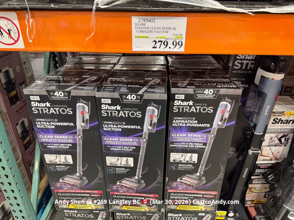 SHARK STRATOS CLEAN SENSE IQ CORDLESS VACUUM