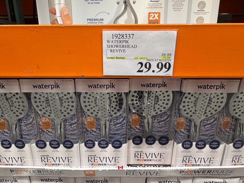 WATERPIK SHOWERHEAD REVIVE