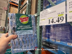 SCOTCH-BRITE ZERO SCRATCH SPONGES PACK OF 24