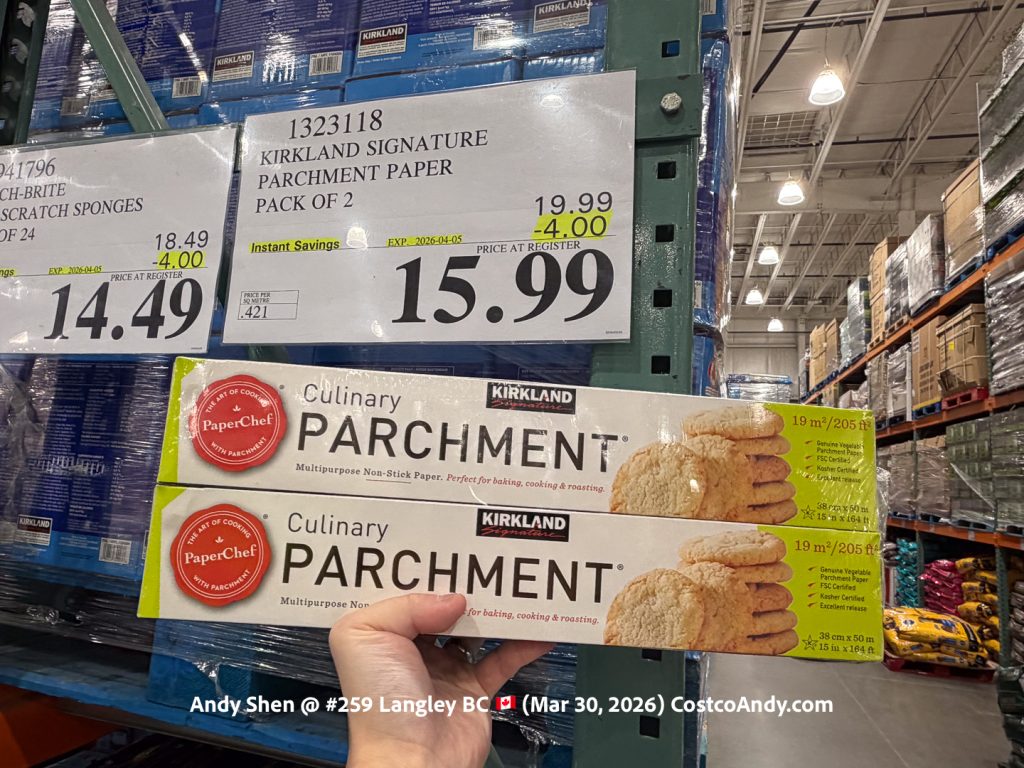 KIRKLAND SIGNATURE PARCHMENT PAPER PACK OF 2