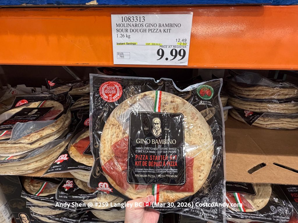 MOLINAROS GINO BAMBINO SOUR DOUGH PIZZA KIT 1.26 kg