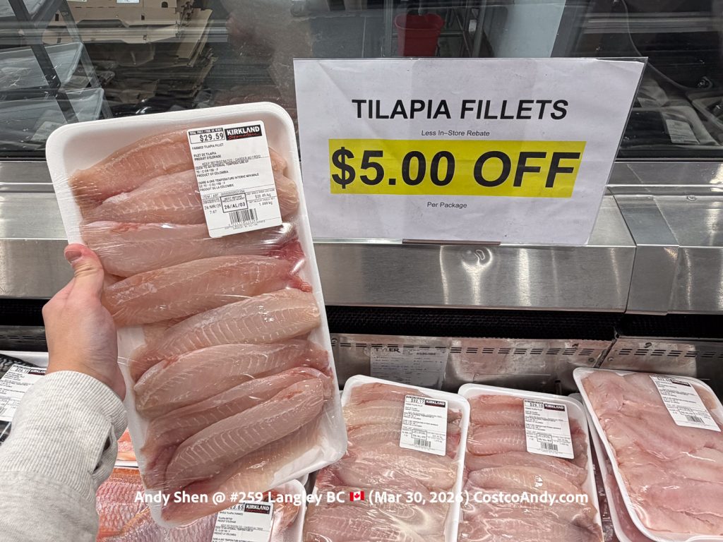 FARMED TILAPIA FILLET (PER KG)