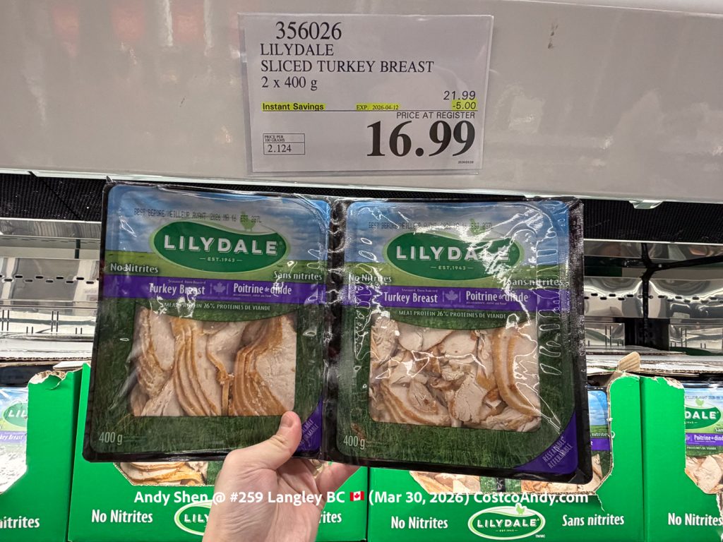 LILYDALE SLICED TURKEY BREAST 2 x 400 G