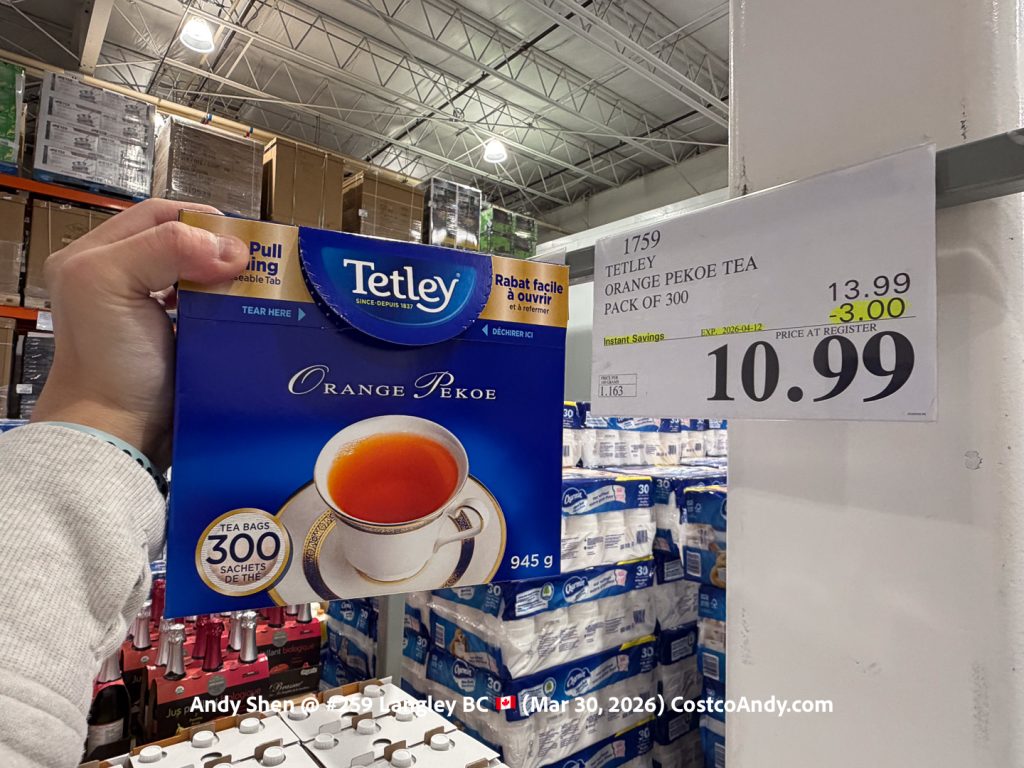 TETLEY ORANGE PEKOE TEA PACK OF 300
