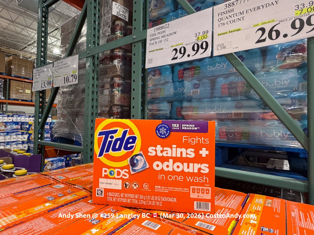 TIDE PODS SPRING MEADOW PACK OF 152