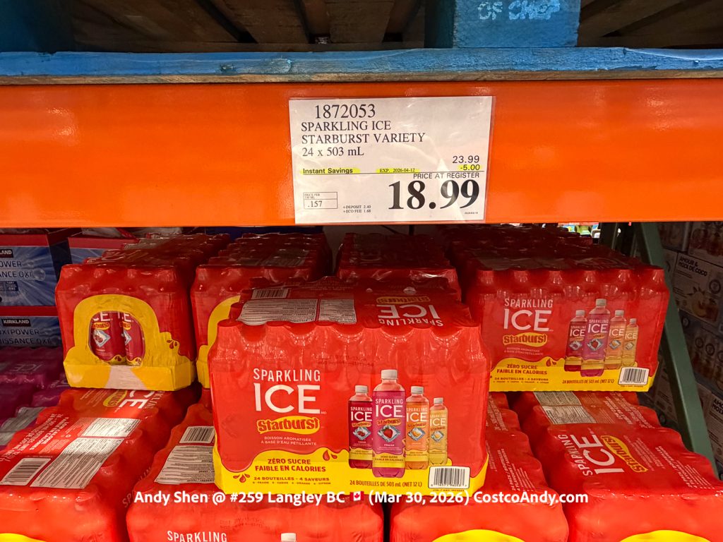 SPARKLING ICE STARBURST VARIETY 24 X 503 ML