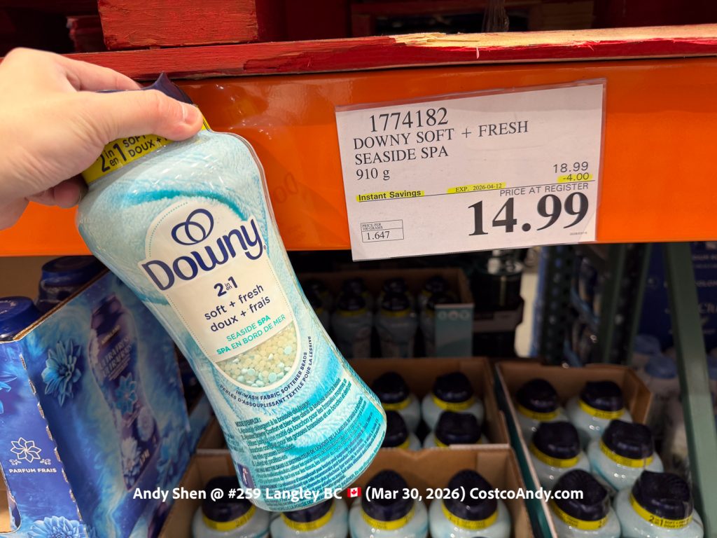 DOWNY SOFT + FRESH SEASIDE SPA 910G