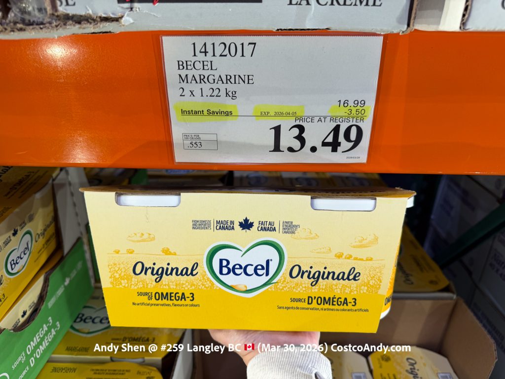 BECEL MARGARINE 2X1.22 KG