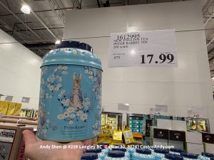 NEW ENGLISH TEA PETER RABBIT TIN 240CT