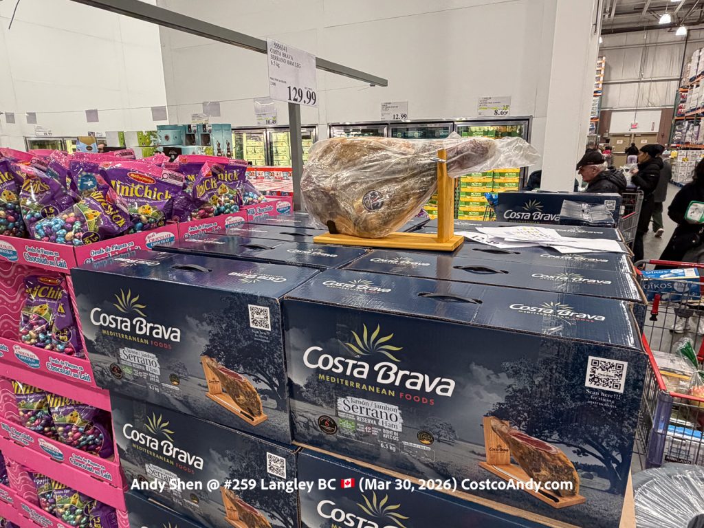 COSTA BRAVA SERRANO HAM LEG 6.5KG