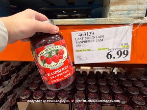 LAST MOUNTAIN RASPBERRY JAM 950ML