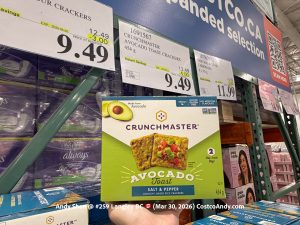 CRUNCHMASTER AVOCADO TOAST CRACKERS 454G