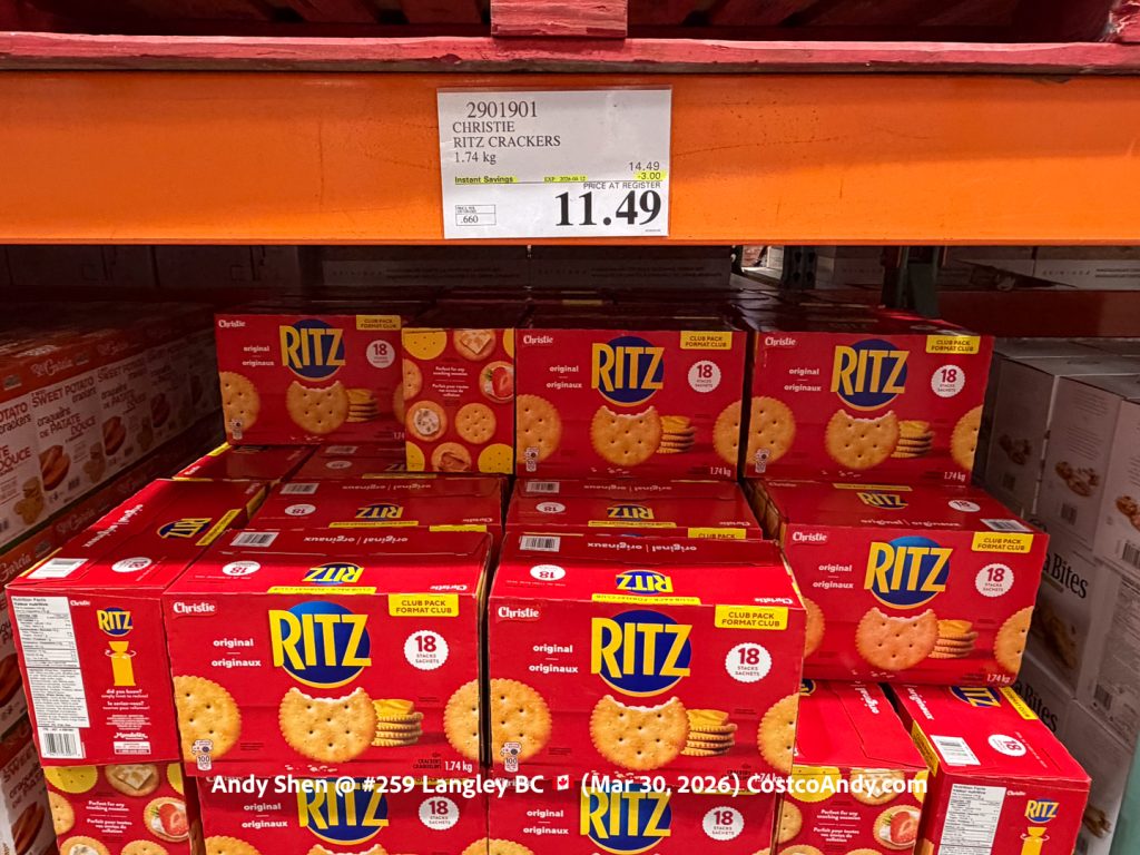 CHRISTIE RITZ CRACKERS 1.74 kg