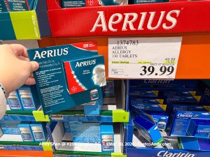 AERIUS ALLERGY 130 TABLETS