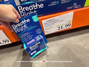 BREATHE RIGHT NASAL STRIPS CLEAR PACK OF 72