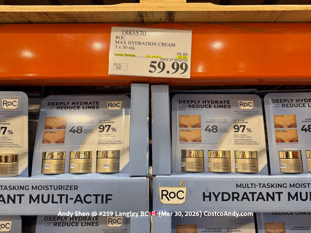 ROC MAX HYDRATION CREAM 3 X 50 ML