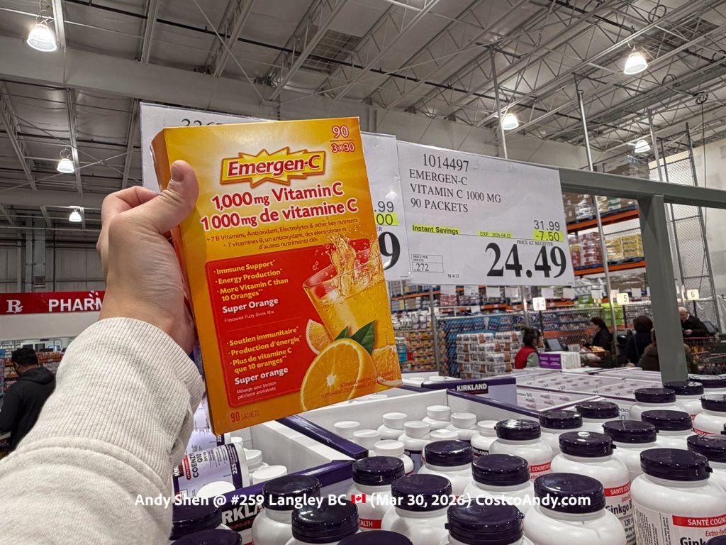 EMERGEN-C VITAMIN C 1000 MG 90 PACKETS