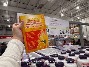 EMERGEN-C VITAMIN C 1000 MG 90 PACKETS