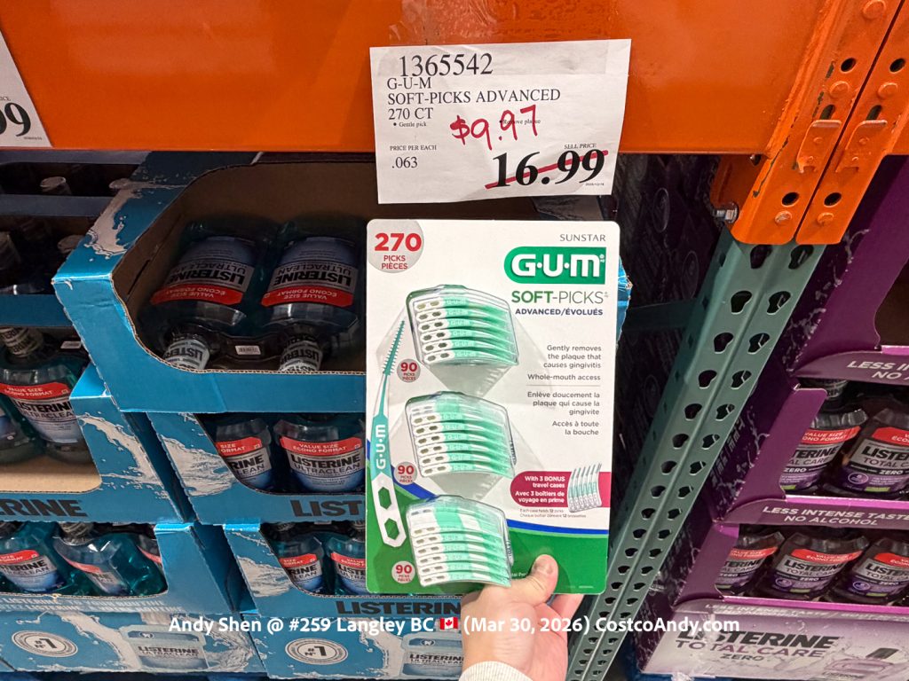 G-U-M SOFT-PICKS ADVANCED 270 CT