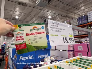 Jamieson Biotin 10000mcg 150 Softgels