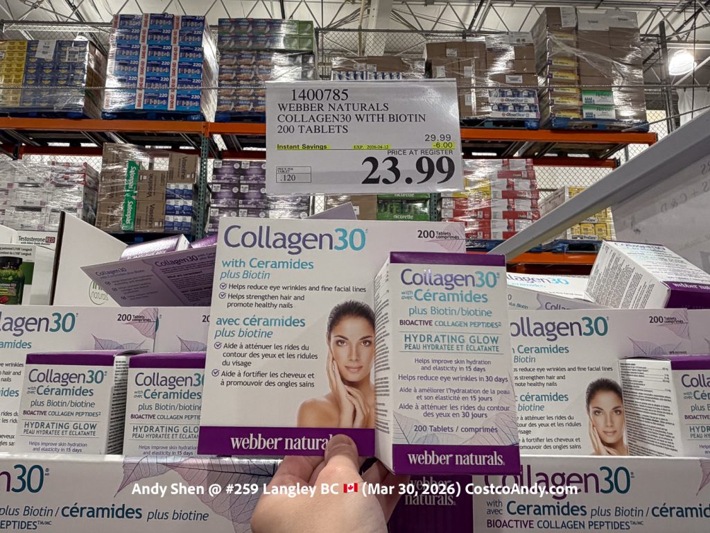 WEBBER NATURALS COLLAGEN30 WITH BIOTIN 200 TABLETS