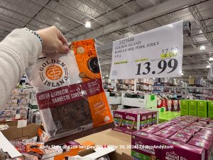 GOLDEN ISLAND KOREAN BBQ PORK JERKY 410G