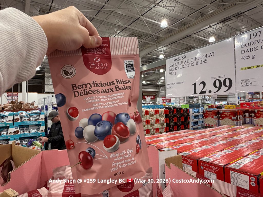 GALERIE AU CHOCOLATE BERRYLICIOUS BLISS 600G