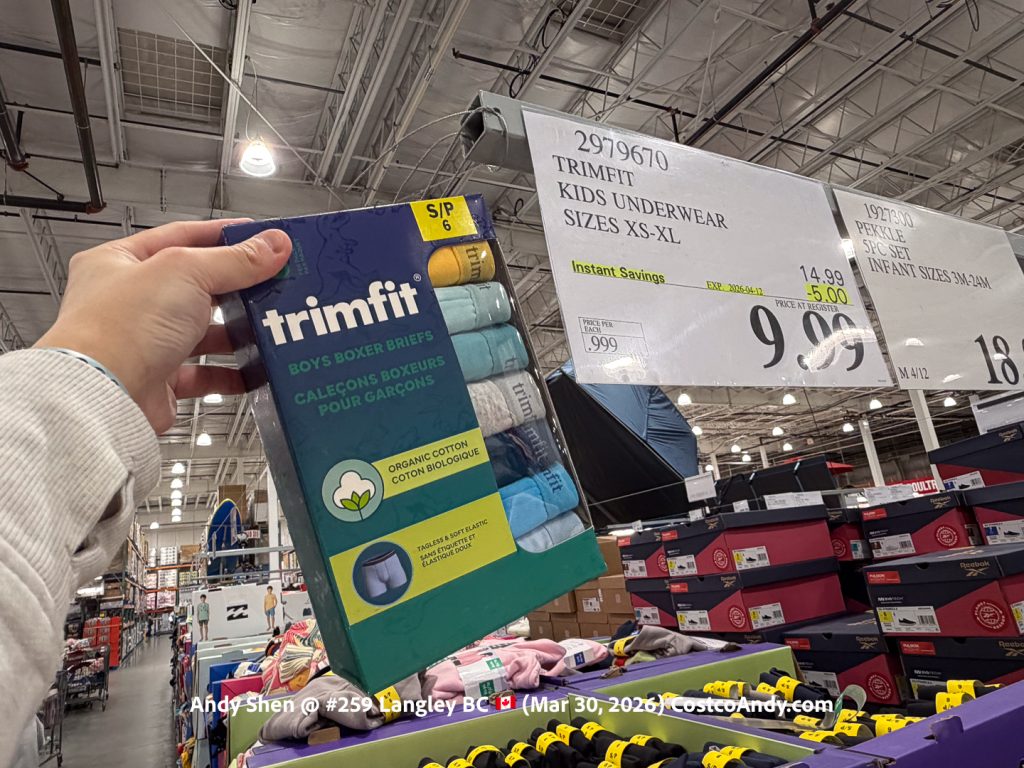 TRIMFIT KIDS UNDERWEAR SIZES XS-XL