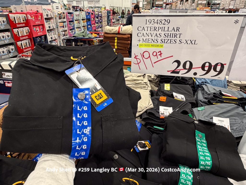 CATERPILLAR CANVAS SHIRT +MENS SIZES S-XXL