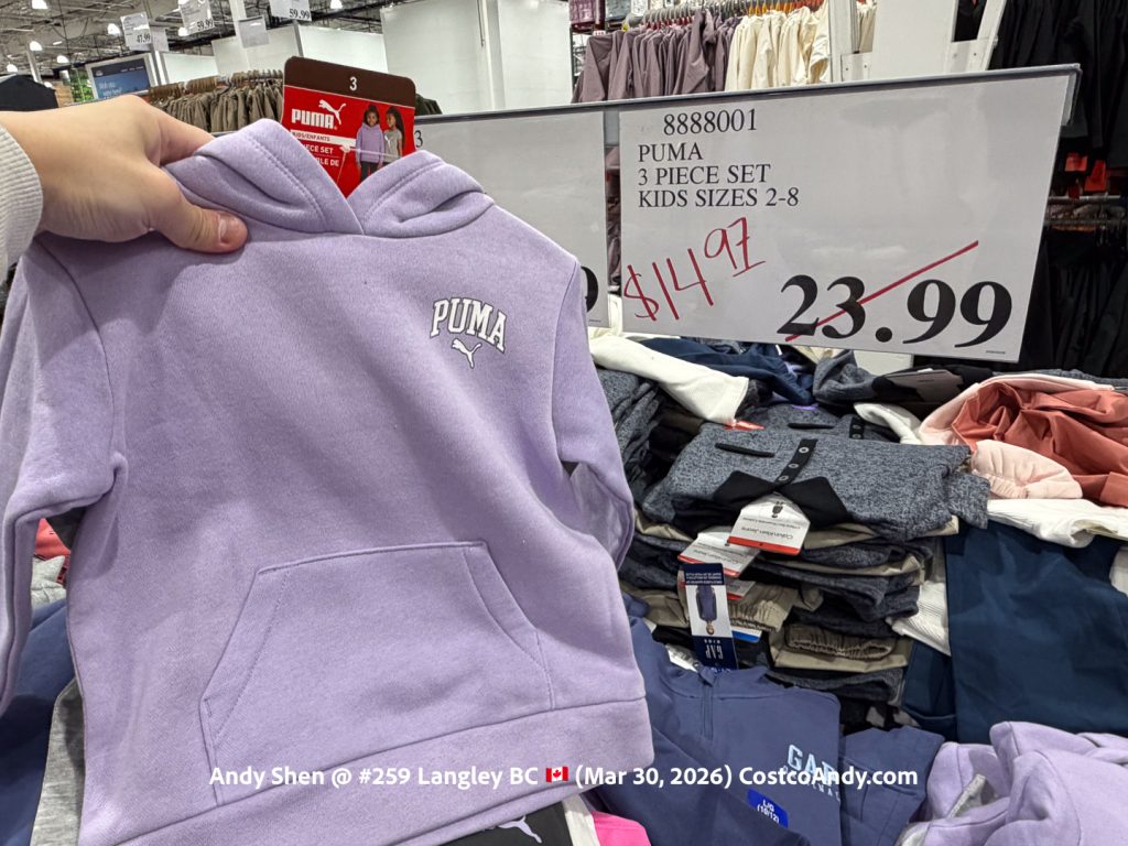 PUMA 3 PIECE SET KIDS SIZES 2-8