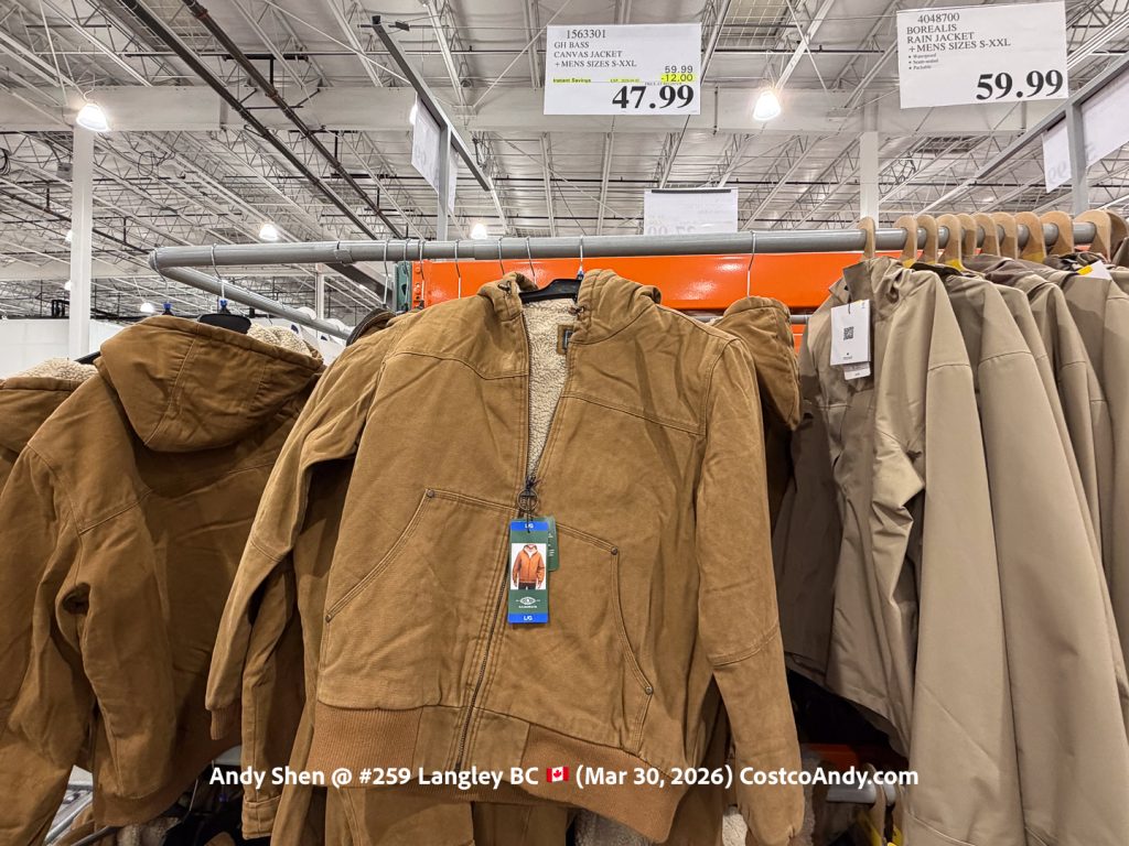 GH BASS CANVAS JACKET +MENS SIZES S-XXL