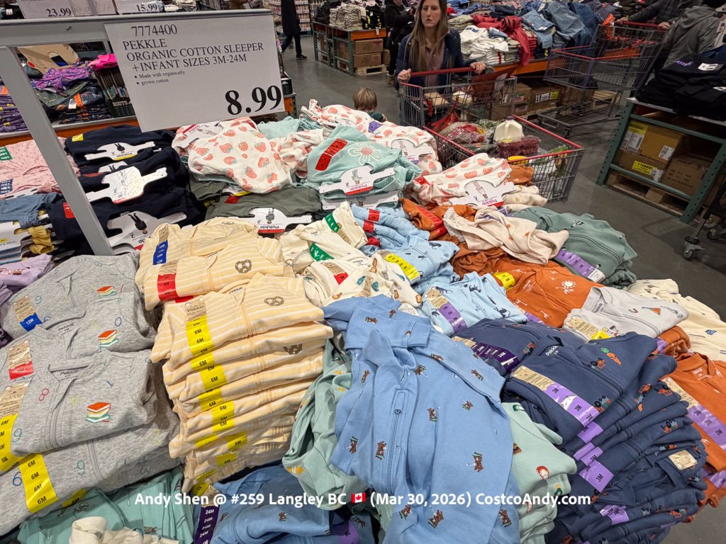 PEKKE ORGANIC COTTON SLEEPER + INFANT SIZES 3M-24M