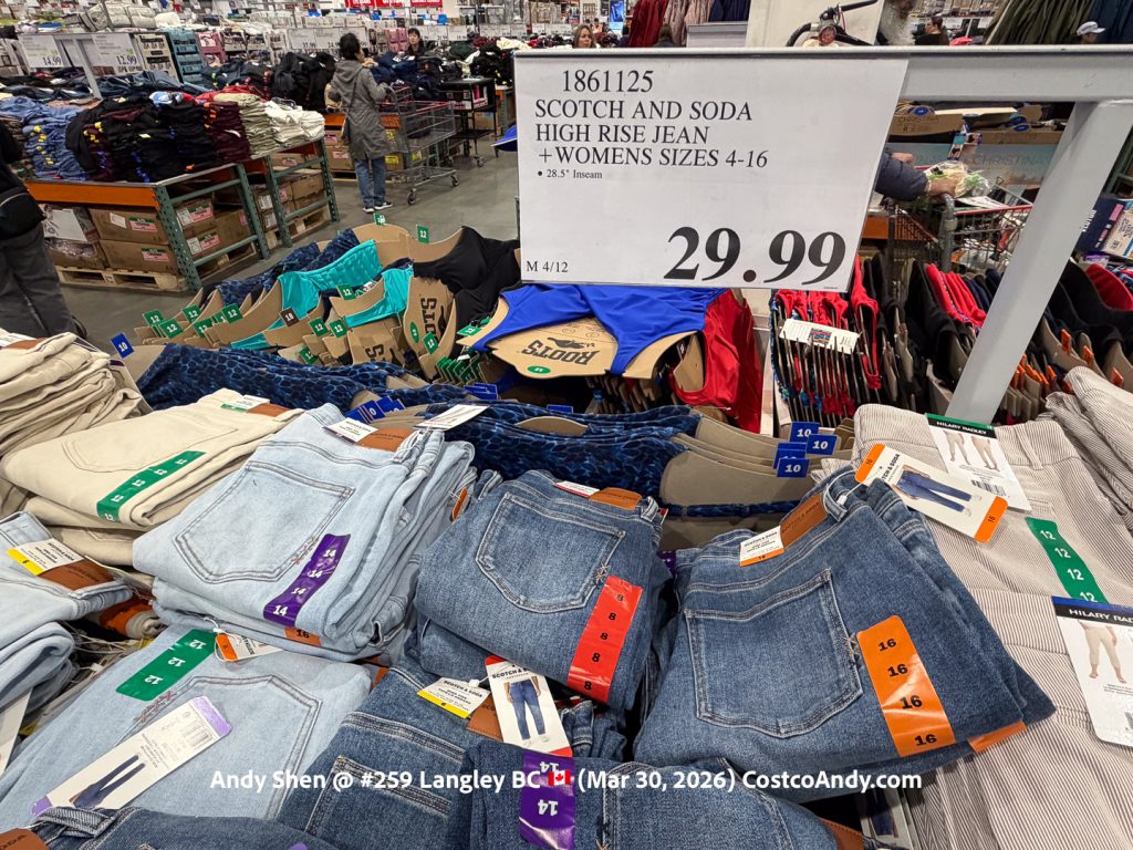 SCOTCH AND SODA HIGH RISE JEAN WOMENS SIZES 4-16