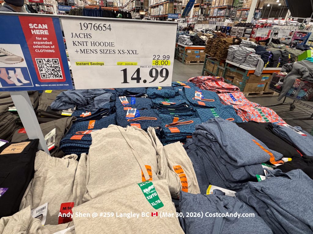 JACHS KNIT HOODIE +MENS SIZES XS-XXL