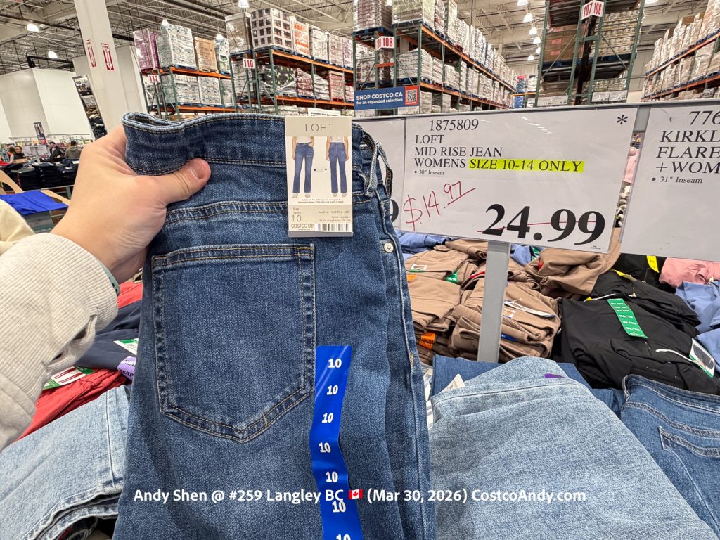 LOFT MID RISE JEAN WOMENS SIZES 4-14