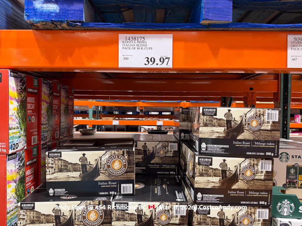 BARISTA PRIMA ITALIAN BLEND K-CUPS 80 COUNT