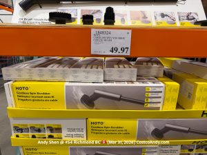 HOTO CORDLESS SPIN SCRUBBER 6 BRUSH HEADS
