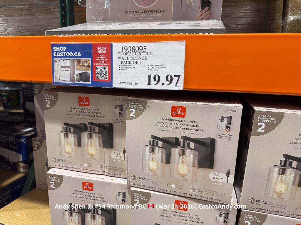 GLOBE ELECTRIC WALL SCONCE PACK OF 2