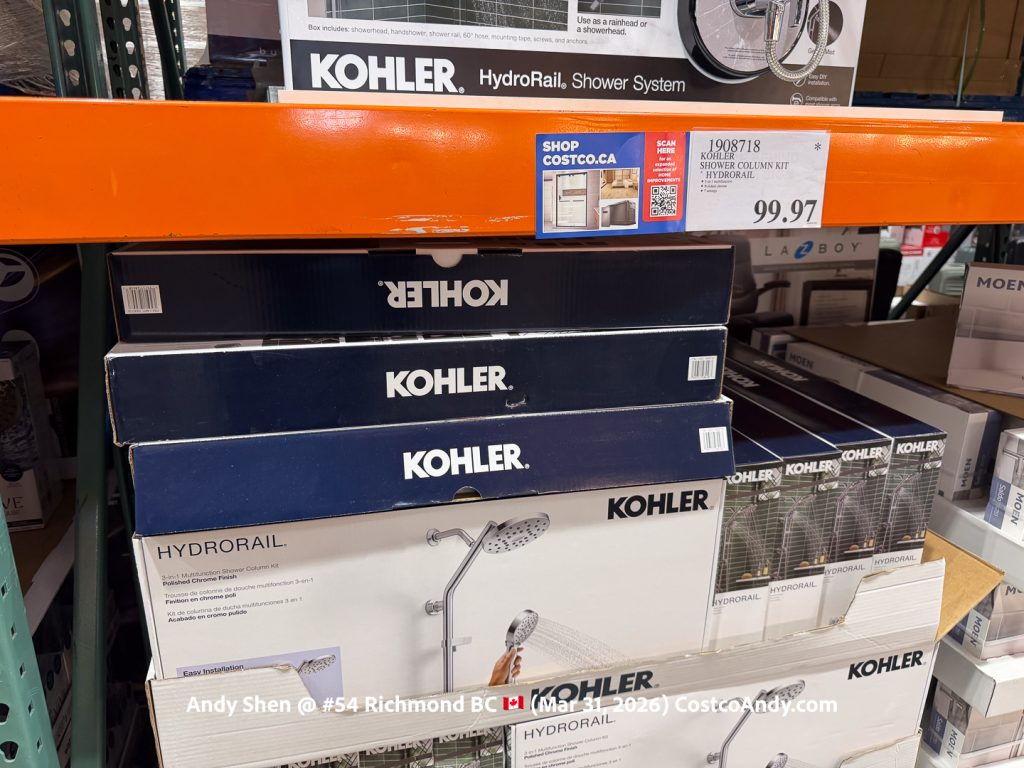 KOHLER SHOWER COLUMN KIT HYDRORAIL