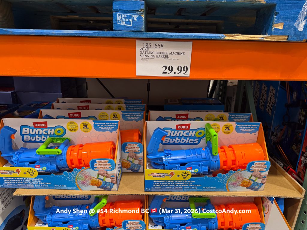 ZURU GATLING BUBBLE MACHINE SPINNING BARREL