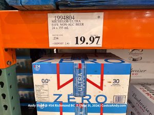 MICHELOB ULTRA 0.0% NON-ALC BEER 24 X 355 ML
