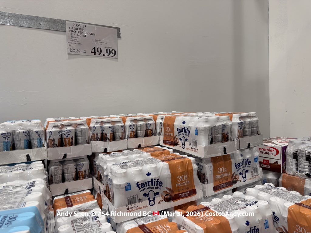 FAIRLIFE PROTEIN SHAKE 18x340ML