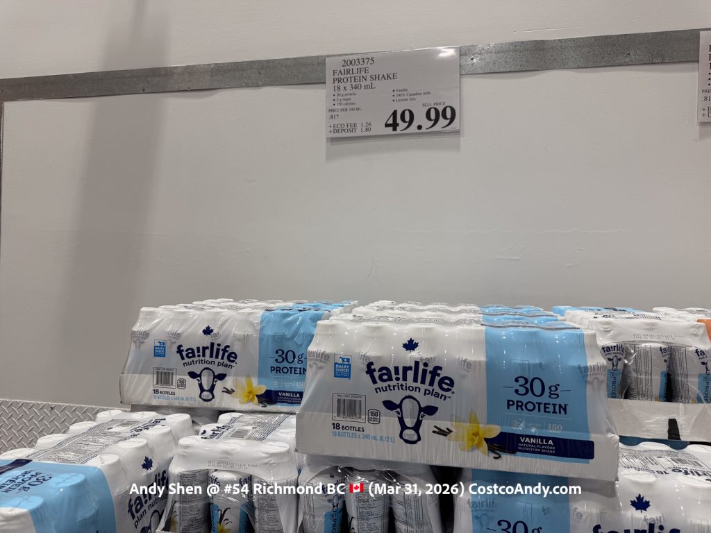 FAIRLIFE PROTEIN SHAKE 18X340ML