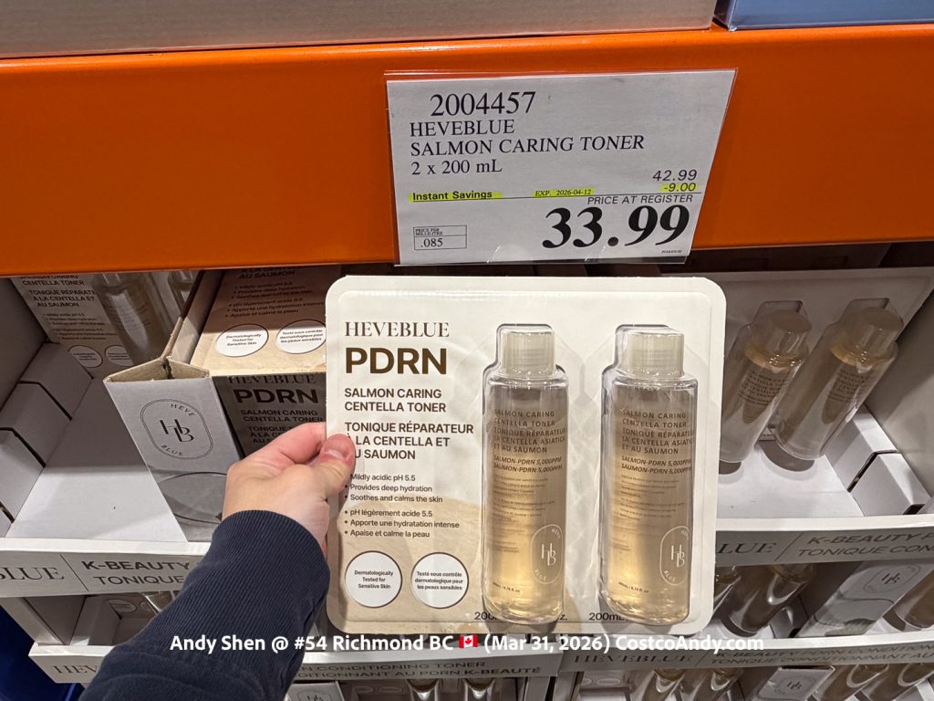 HEVEBLUE SALMON CARING TONER 2 X 200ML